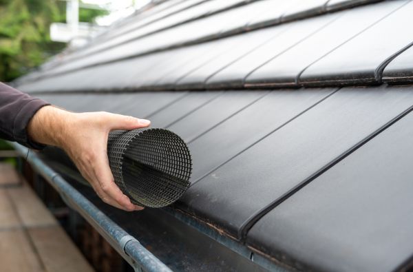 Gutter Mesh Installation in Temple
